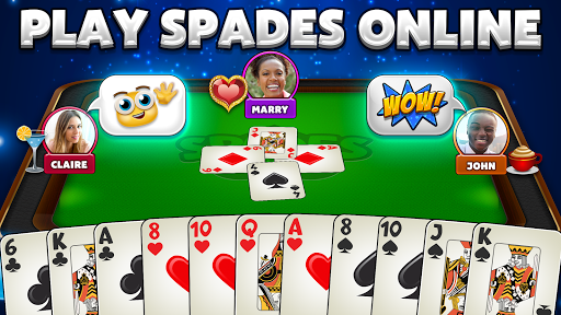 Spades Plus - Card Game - Gameplay image of android game