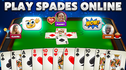 Play Spades Online  Free Online Single or Multiplayer