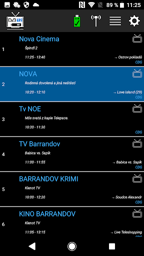 DVBT Televizor - عکس برنامه موبایلی اندروید