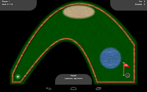 Mini Golf'Oid Free - Gameplay image of android game