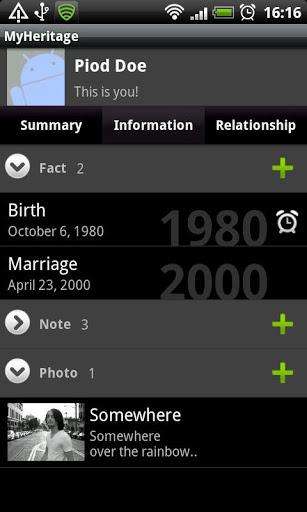 MyHeritages: FamilyTree+Memory - عکس برنامه موبایلی اندروید