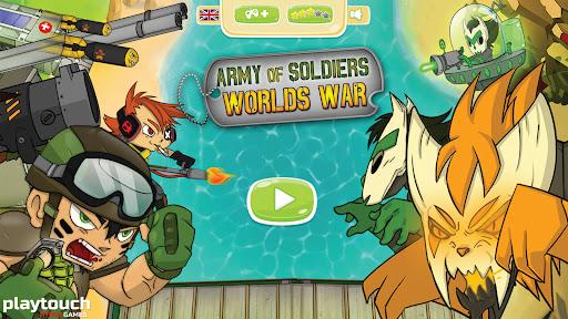 Army of Soldiers : Worlds War - Gameplay image of android game
