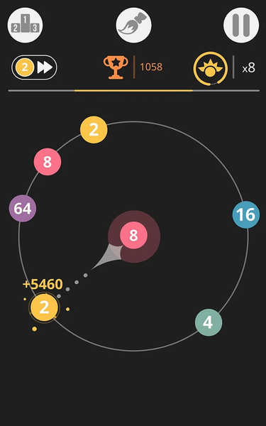 Balls Numbers Match ! - Gameplay image of android game