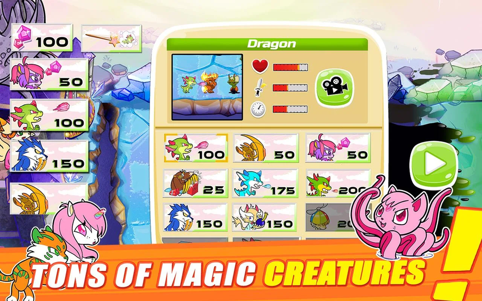 Battle For Powerful Kingdom - Gameplay image of android game