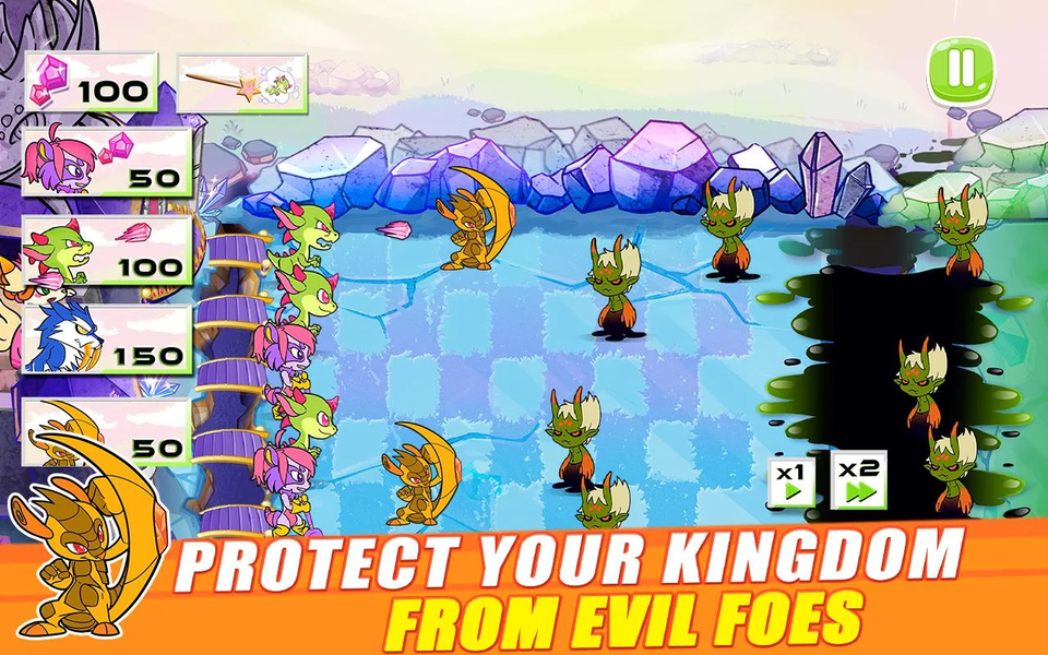Battle For Powerful Kingdom - Gameplay image of android game