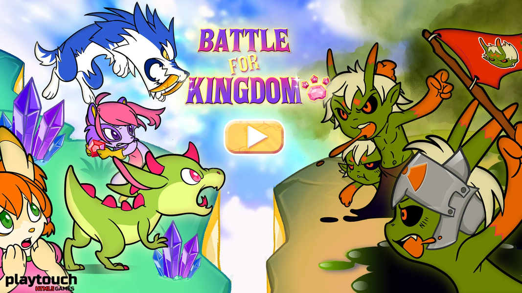 Battle For Powerful Kingdom - Gameplay image of android game