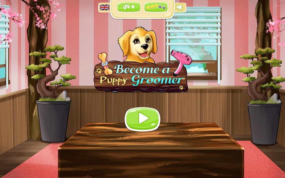 Become a Puppies Groomer - Gameplay image of android game