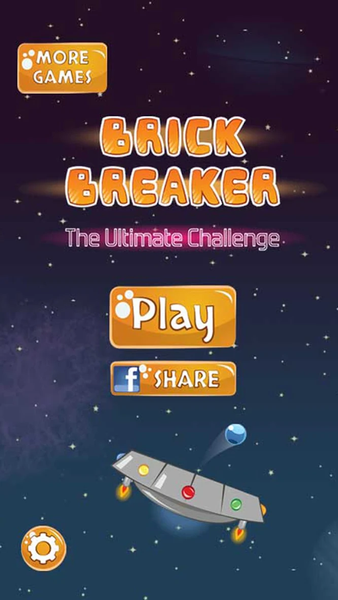 Brick Breaker : The Challenge - Gameplay image of android game