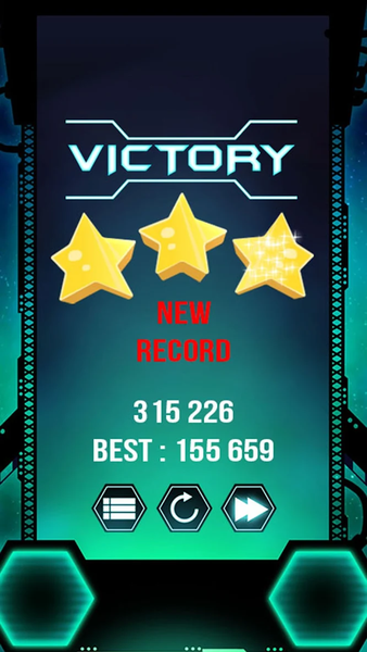 Brick Breaker: Galaxy Defense - Gameplay image of android game