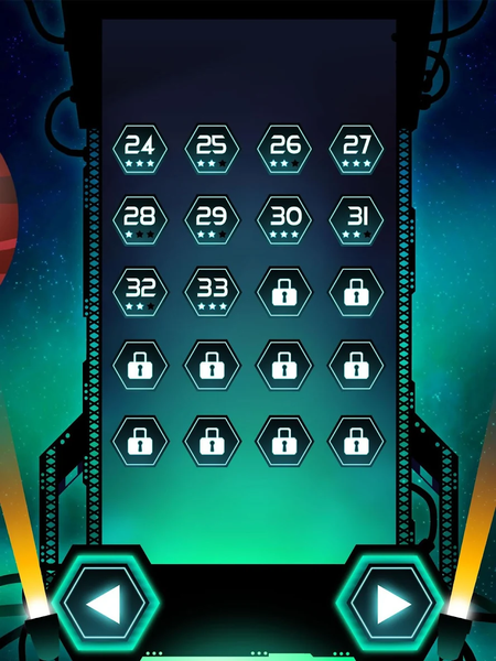 Brick Breaker: Galaxy Defense - Gameplay image of android game