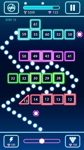 Bricks Breaker Deluxe - Gameplay image of android game
