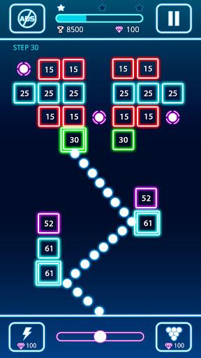 Bricks Breaker Deluxe - Gameplay image of android game