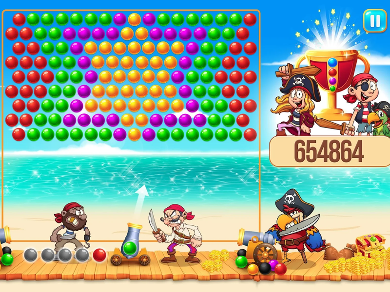 Bubble Pirate Shooter - عکس بازی موبایلی اندروید