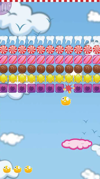 Candy Breaker: sugared quest - Gameplay image of android game