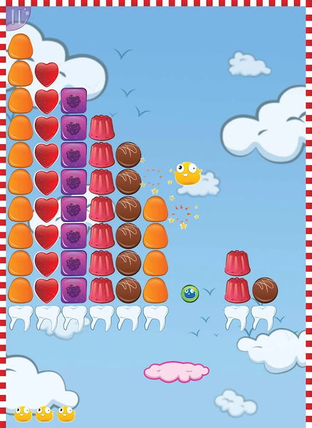 Candy Breaker: sugared quest - Gameplay image of android game