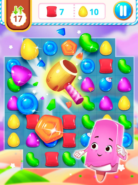 Lollipop World : match3 mania - Gameplay image of android game