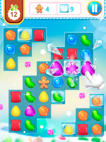 Lollipop World : match3 mania - Gameplay image of android game