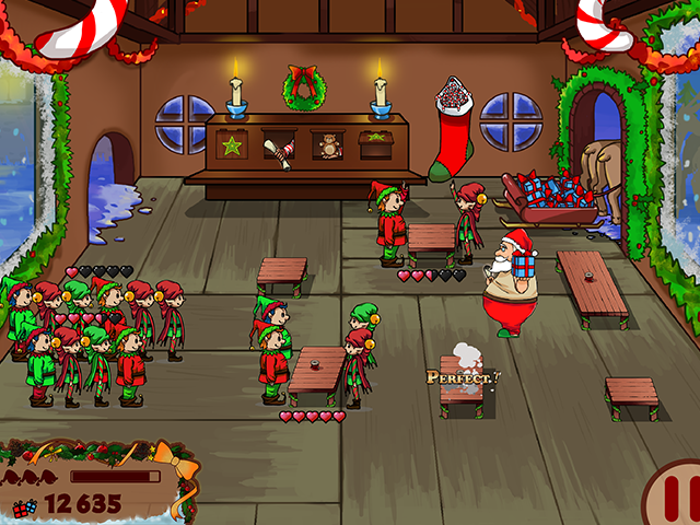 Christmas Factory: rush hour - Image screenshot of android app