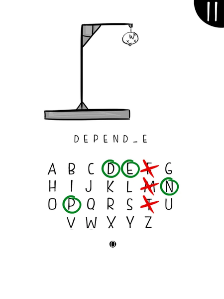 Classic Hangman - Image screenshot of android app