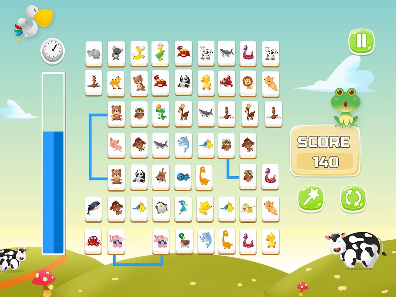 Connect Animals : Onet Kyodai - Gameplay image of android game