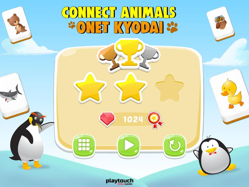 Connect Animals : Onet Kyodai - Gameplay image of android game