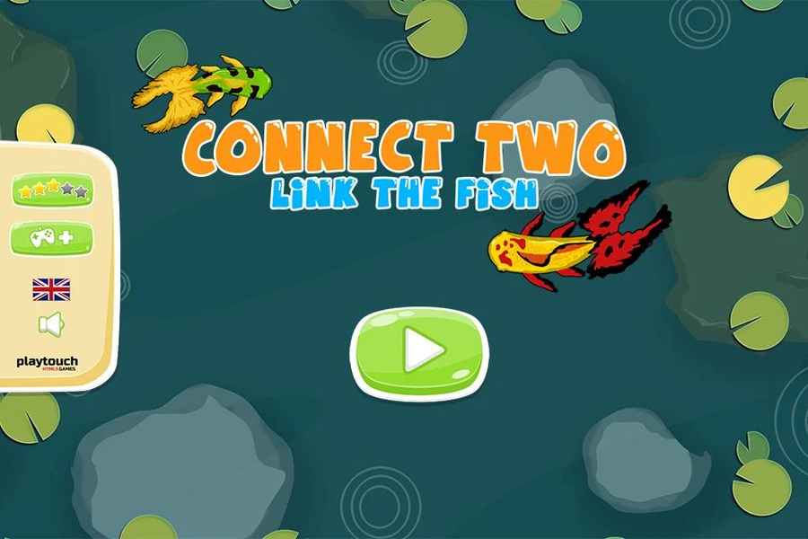 Connect Two : Link the Fish - Gameplay image of android game