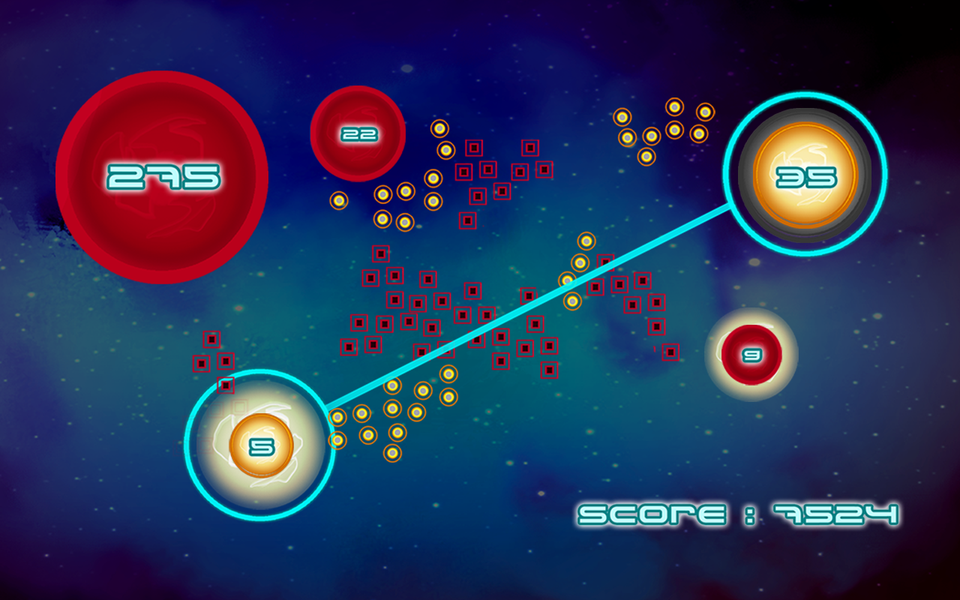 Conquer the galaxy - Gameplay image of android game