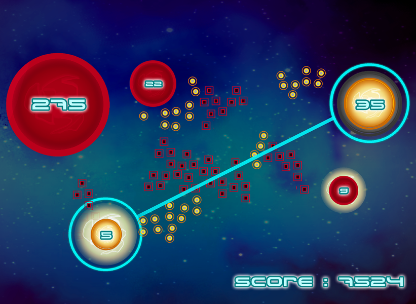 Conquer the galaxy - Gameplay image of android game