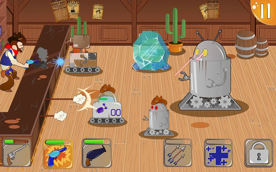 Cowboys VS Robots - Image screenshot of android app