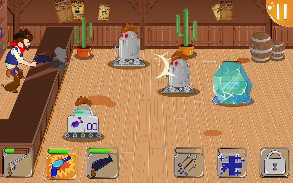 Cowboys VS Robots - Image screenshot of android app