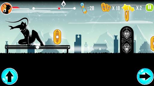 Dark Runner : Shadow Parkour - Gameplay image of android game