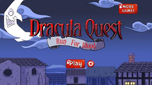 Dracula Quest: run for blood ! - Image screenshot of android app
