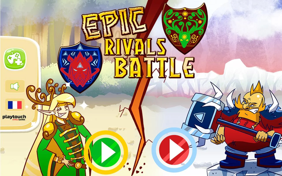 Epic Rivals Battle - Gameplay image of android game