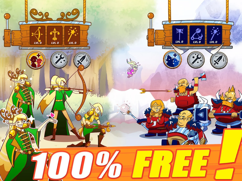 Epic Rivals Battle - Gameplay image of android game