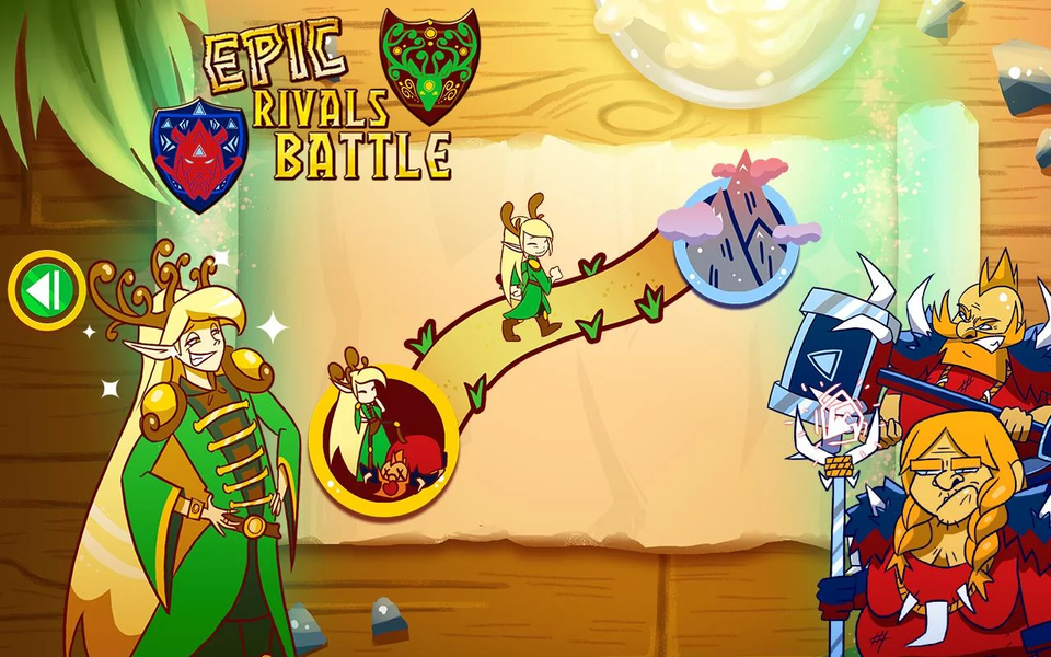 Epic Rivals Battle - Gameplay image of android game