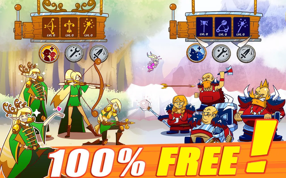 Epic Rivals Battle - Gameplay image of android game