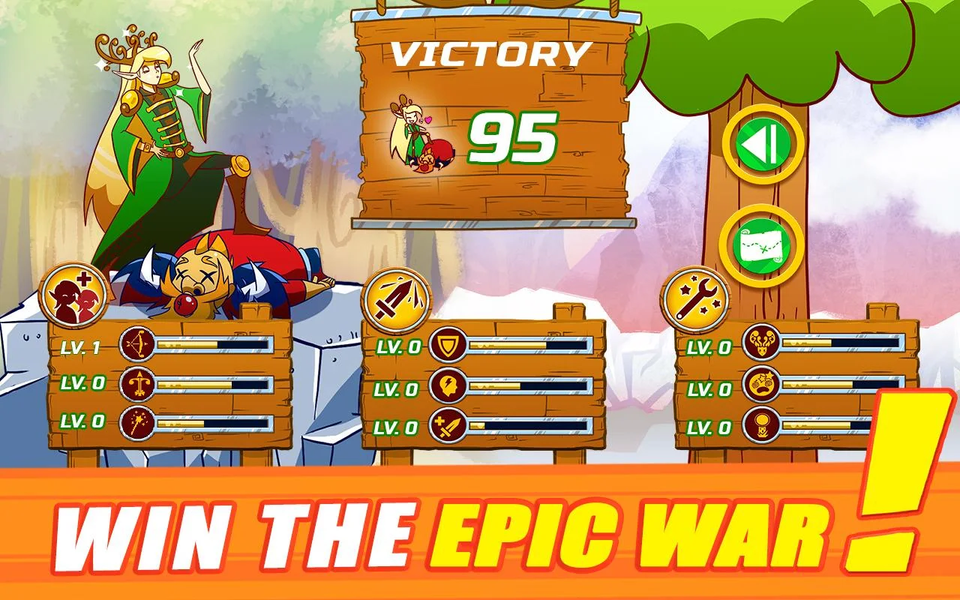 Epic Rivals Battle - Gameplay image of android game