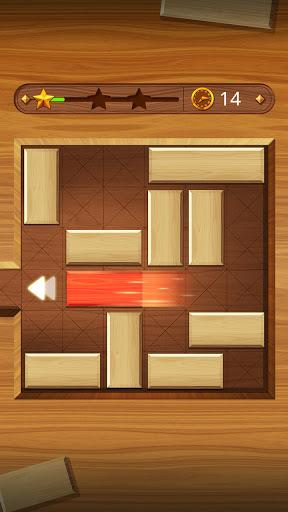 EXIT : unblock red wood block - Image screenshot of android app