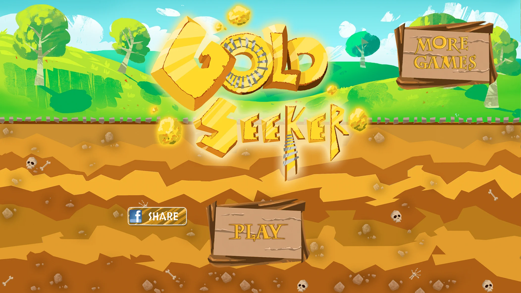 Gold seeker - Gameplay image of android game