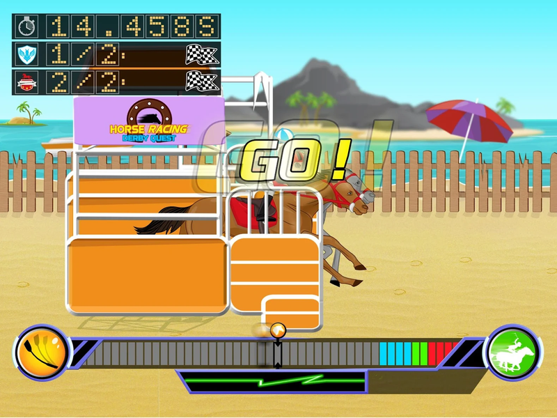 Horse Racing : Derby Quest - Gameplay image of android game