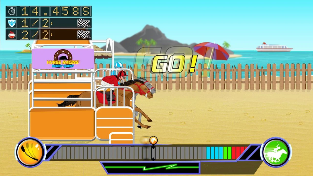Horse Racing : Derby Quest - Gameplay image of android game