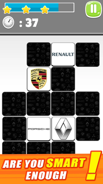 Logo Memory : Cars brands - Gameplay image of android game
