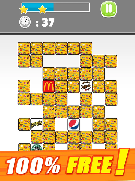 Logo Memory : Food Edition - Gameplay image of android game