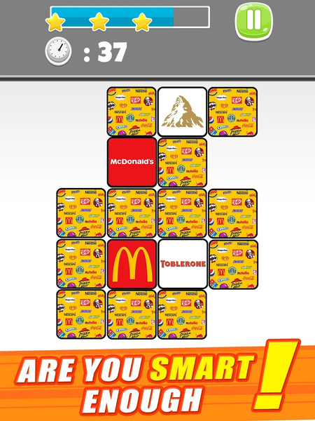 Logo Memory : Food Edition - Gameplay image of android game