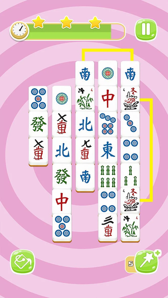 Mahjong connect : majong class - Gameplay image of android game