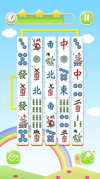 Mahjong connect : majong class - Gameplay image of android game