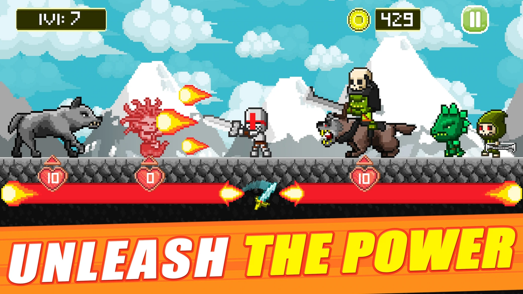 Mini Fighters : Death battles - Gameplay image of android game