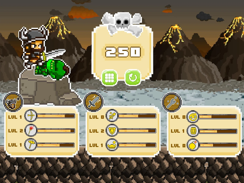 Mini Fighters : Quest & battle - Gameplay image of android game