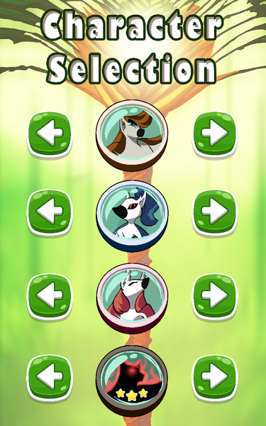 Monkey's ropes party - Gameplay image of android game