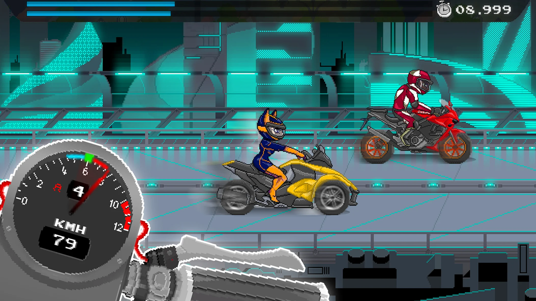 Moto Quest : Bike racing - Gameplay image of android game